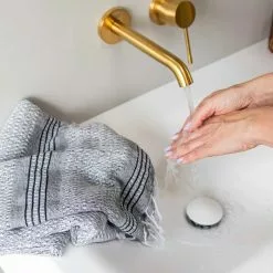 Mette Ditmer Bodrum Handtuch, Schwarz -Sommer Stil Boutique mette ditmer bodrum 3