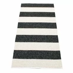 Pappelina Bob Matte 70x120 Cm, Black/Vanilla