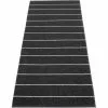 Pappelina Carl Rug 70x180 Cm, Black/Charcoal -Sommer Stil Boutique pappelina carl rug black charcoal 3