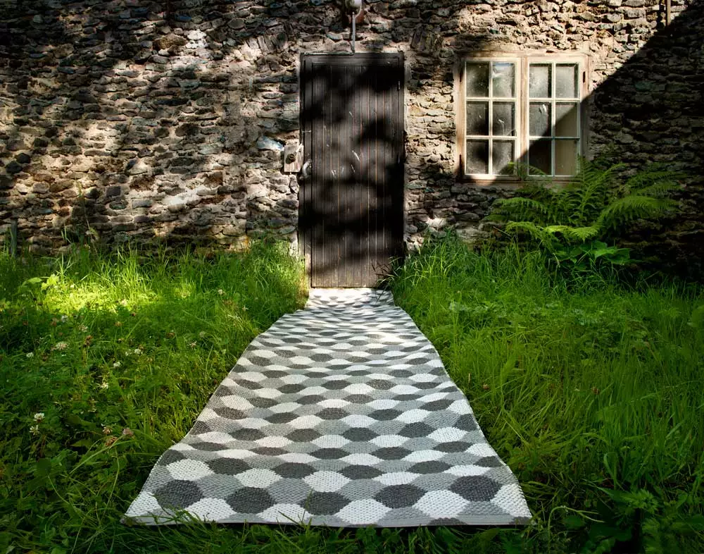 Pappelina Dana Matta 70x 160cm, Ochre/Beige 5 Pappelina Dana Matta 70x 160cm, Ochre/Beige – Bild 3