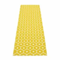 Pappelina Honey Matte 70x100 Cm, Mustard/Vanilla