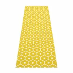 Pappelina Honey Matte 70x225 Cm, Mustard/Vanilla