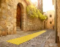 Pappelina Honey Matte 70x100 Cm, Warm Grey/Vanilla -Sommer Stil Boutique pappelina honey matte 70x100 cm warm grey vanilla 2 2