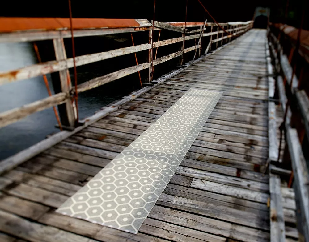 Pappelina Honey Matte 70x100 Cm, Pale Turquoise/Vanilla 6 Pappelina Honey Matte 70x100 Cm, Pale Turquoise/Vanilla – Bild 4