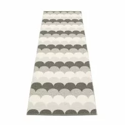 Pappelina Koi Matta 70x200cm, Stone Metallic