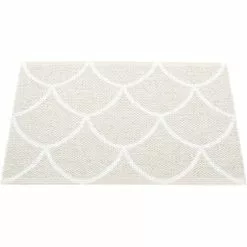 Pappelina Kotte Fußabtreter 70x50 Cm, Fossil Grey/ White