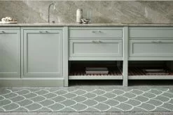 Pappelina Kotte Teppich Army/ Sage, 70x450 Cm -Sommer Stil Boutique pappelina kotte teppich army sage 2 2