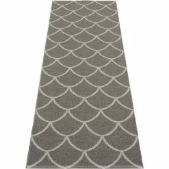 Pappelina Kotte Teppich Charcoal/ Warm Grey, 70x225 Cm