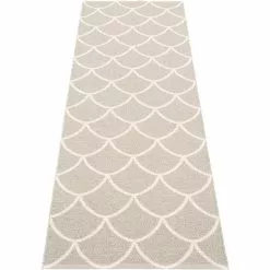 Pappelina Kotte Teppich Linen/ Vanilla, 70x225 Cm