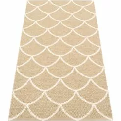 Pappelina Kotte Teppich Sand/ Vanilla, 70x150 Cm