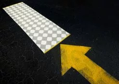 Pappelina Marre Matte 70x225 Cm, Warm Grey/Vanilla/Mustard -Sommer Stil Boutique pappelina marre matte 70x150 cm warm grey vanilla mustard 4 1