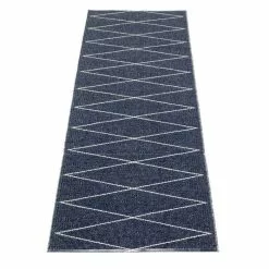 Pappelina Max Matte 70x100 Cm, Darkblue/Vanilla