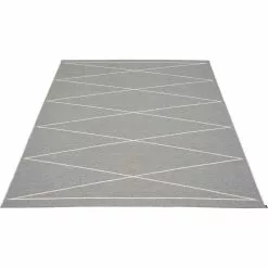 Pappelina Max Teppich Grey/Vanilla, 180x260 Cm