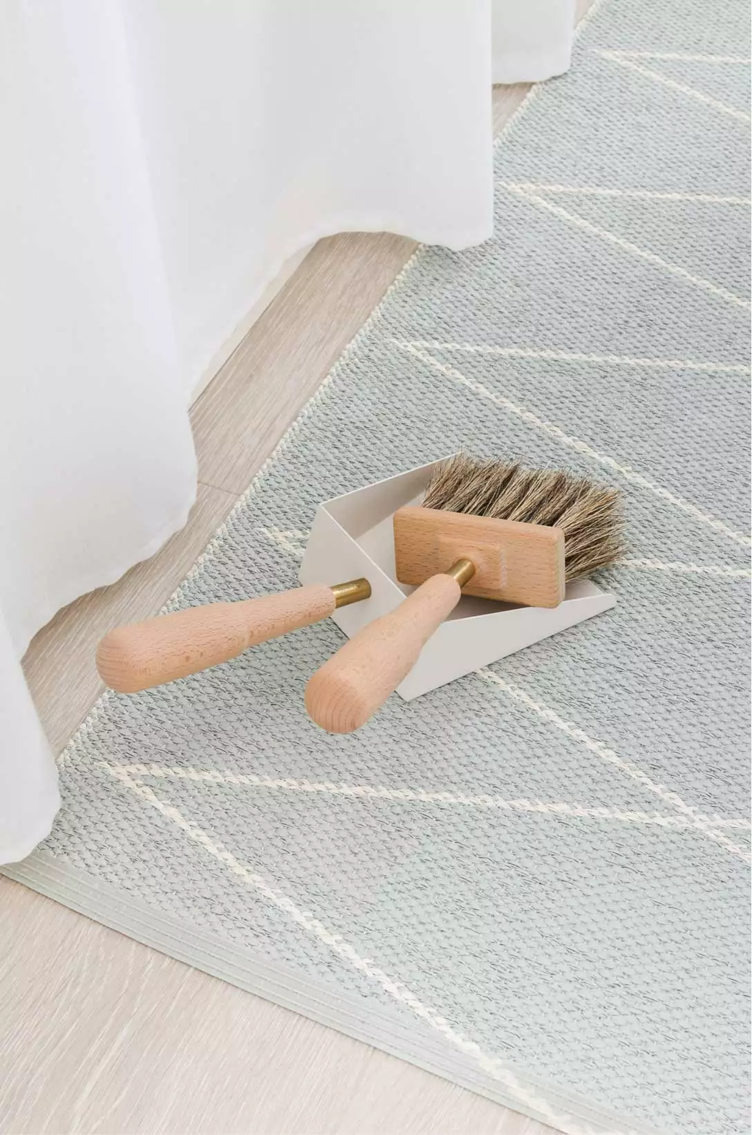 Pappelina Max Teppich Sage/Vanilla, 70x160 Cm 5 Pappelina Max Teppich Sage/Vanilla, 70x160 Cm – Bild 3