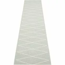 Pappelina Max Teppich Sage/Vanilla, 70x320 Cm