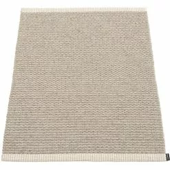 Pappelina Mono Rug 60x85 Cm, Dark Linen/Linen