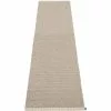 Pappelina Mono Rug 60x250 Cm, Dark Linen/Linen