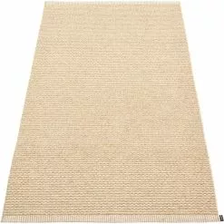 Pappelina Mono Teppich Sand/ Cream, 85x160 Cm