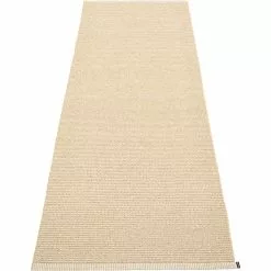 Pappelina Mono Teppich Sand/ Cream, 85x260 Cm