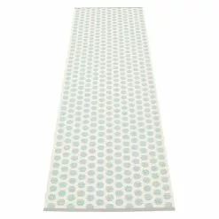 Pappelina Noa Matte 70x250 Cm, Pale Turquoise/Vanilla