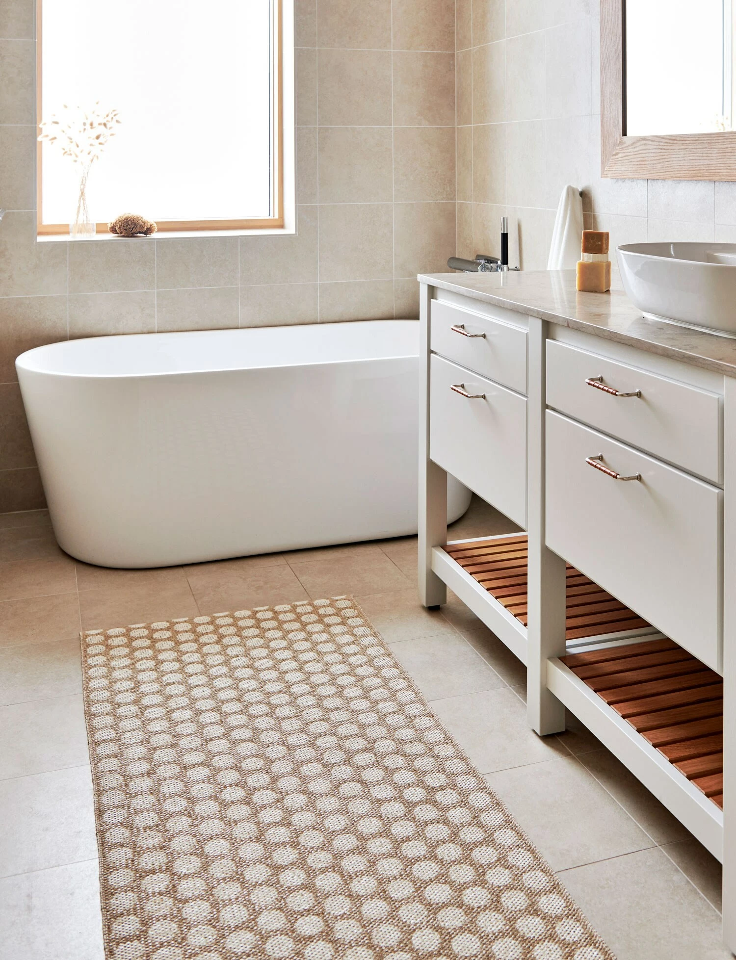 Pappelina Noa Teppich Beige / Vanilla, 70x250 Cm 5 Pappelina Noa Teppich Beige / Vanilla, 70x250 Cm – Bild 3