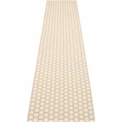Pappelina Noa Teppich Beige / Vanilla, 70x350 Cm
