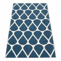 Pappelina Otis Matte 70x140cm, Blue/Vanilla