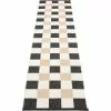Pappelina Pix Teppich Schwarz / Vanilla / Beige, 70x300 Cm -Sommer Stil Boutique pappelina pix rug black vanilla beige 5
