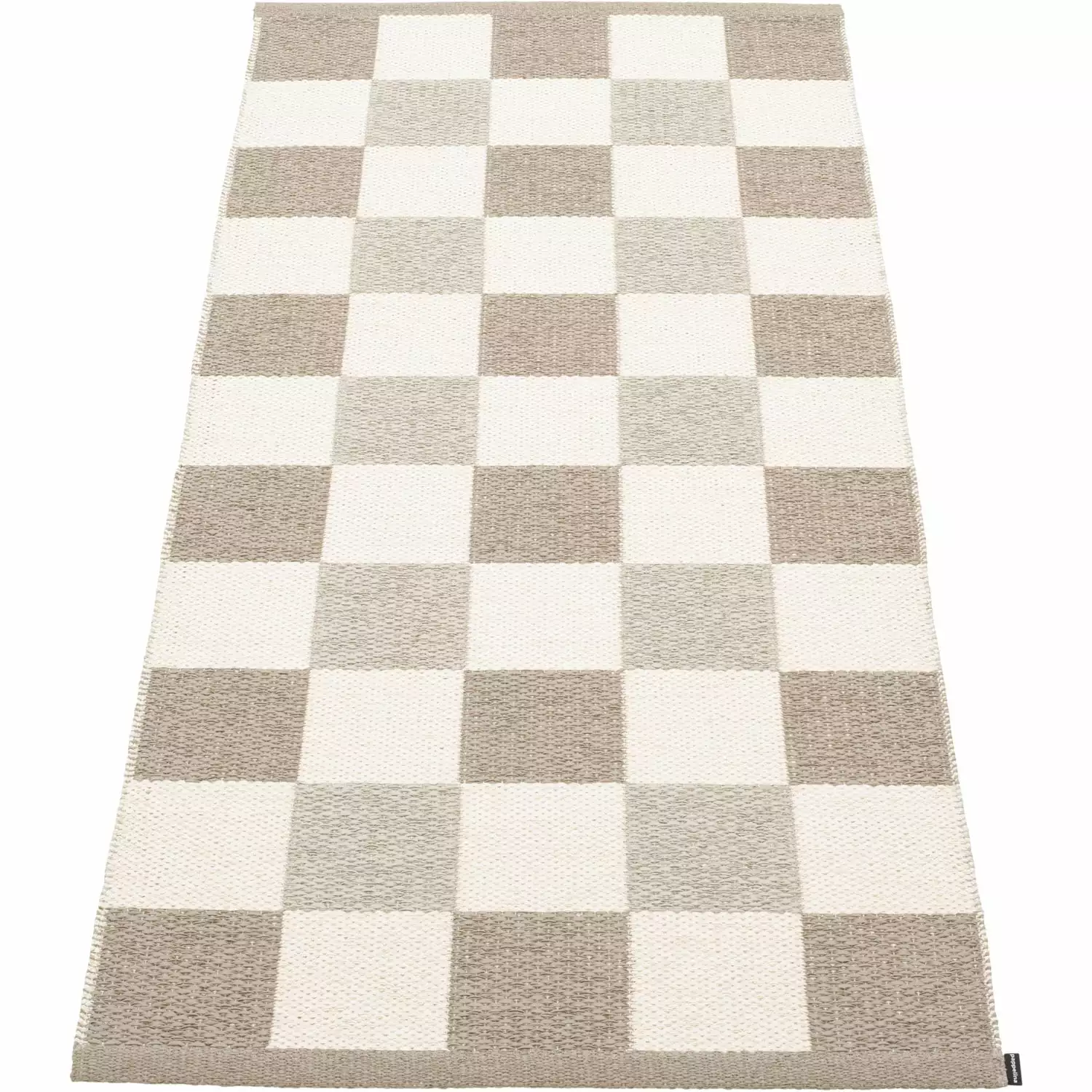 Pappelina Pix Rug Dark Linen / Vanilla / Linen, 70x160 Cm 3 Pappelina Pix Rug Dark Linen / Vanilla / Linen, 70x160 Cm