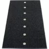 Pappelina Peg Rug 70x140 Cm, Black/Lin