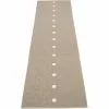 Pappelina Peg Rug 70x280 Cm, Dark Linen/Vanilla