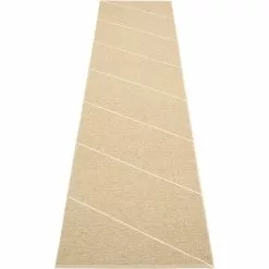 Pappelina Randy Teppich Sand/ Vanilla, 70x450 Cm
