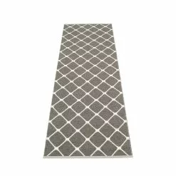 Pappelina Rex Matte 70x240 Cm, Charcoal/Vanilla