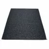 Pappelina Svea Matte 140x220 Cm, Metallic Black/Black