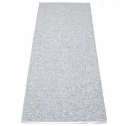 Pappelina Svea Matte 70x160 Cm, Metallic Grey/Grey