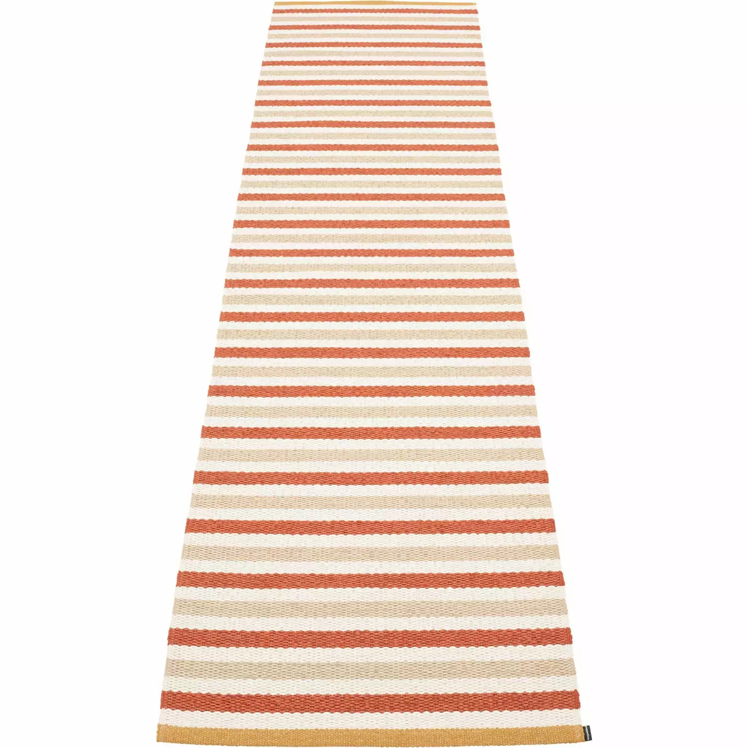 Pappelina Teo Teppich Ziegelrot / Beige / Vanilla, 70x300 Cm 3 Pappelina Teo Teppich Ziegelrot / Beige / Vanilla, 70x300 Cm