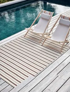 Pappelina Teo Teppich Braun / Beige / Vanilla, 140x200 Cm -Sommer Stil Boutique pappelina teo rug brown beige vanilla 2