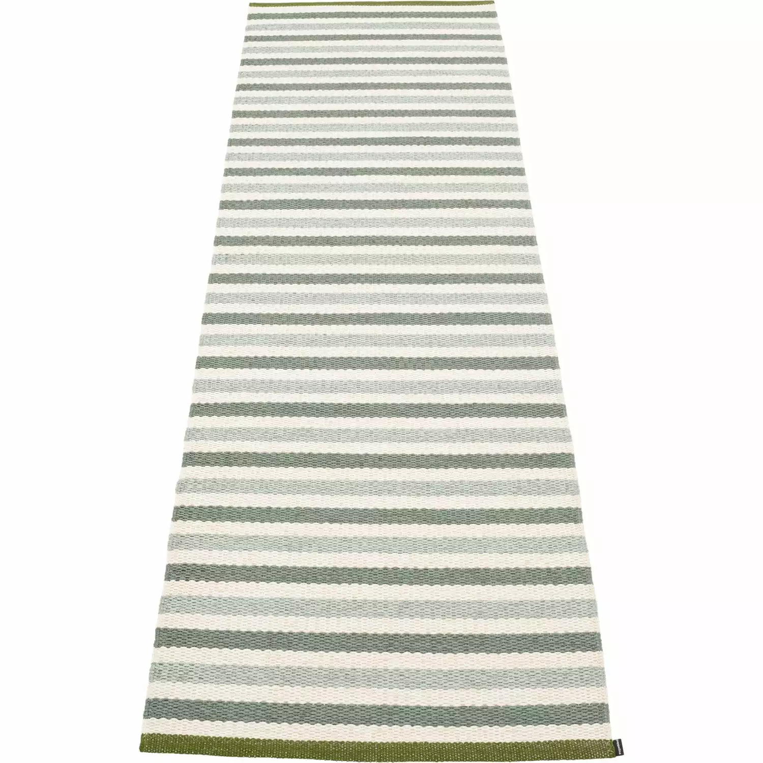 Pappelina Teo Teppich Sage / Army / Vanilla, 70x240 Cm 3 Pappelina Teo Teppich Sage / Army / Vanilla, 70x240 Cm