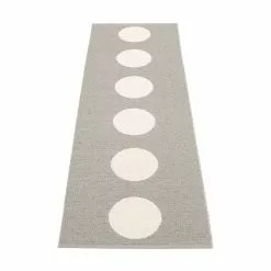 Pappelina Vera Matte 70x225 Cm, Warm Grey/Vanilla