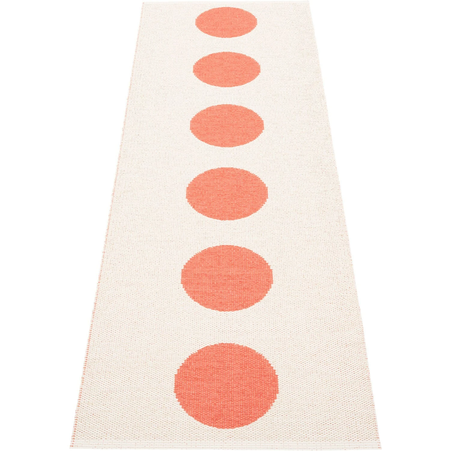 Pappelina Vera Teppich Flamingo / Vanilla, 70x225 Cm 4 Pappelina Vera Teppich Flamingo / Vanilla, 70x225 Cm – Bild 2