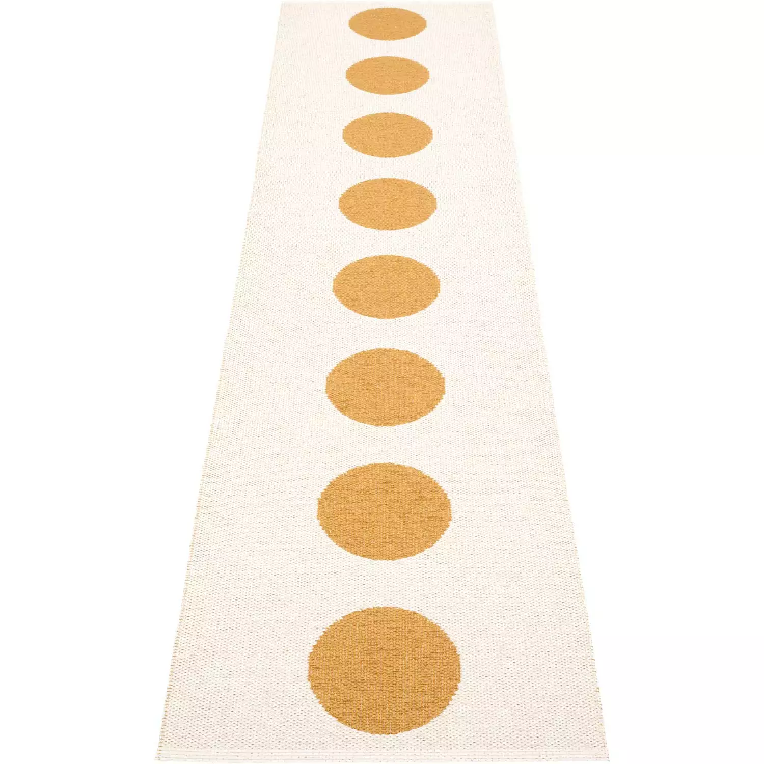 Pappelina Vera Teppich Ochre/ Vanilla, 70x300 Cm 4 Pappelina Vera Teppich Ochre/ Vanilla, 70x300 Cm – Bild 2