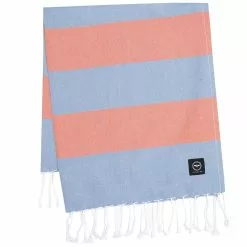 Recycled By Wille Kochi Hamam Badetuch 80x180 Cm, Blau/Orange