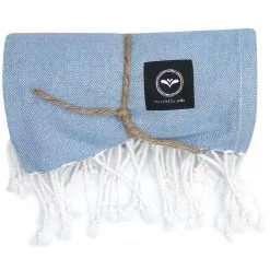 Recycled By Wille Kochi Hamam Badetuch 80x180 Cm, Blau/Orange 7 Recycled By Wille Kochi Hamam Badetuch 80x180 Cm, Blau/Orange -Sommer Stil Boutique recycled by wille badlakan hamam kochi 80x180 cm bla r bla 6