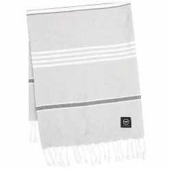 Recycled By Wille Badlakan Hamam Koster 80x180cm Blå/orange/vit Badetuch 80x180 Cm Hellgrau