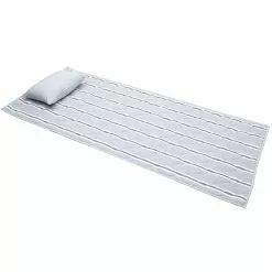 Recycled By Wille Svea Beach Mattress With Pillow 70x170 Cm, Grey