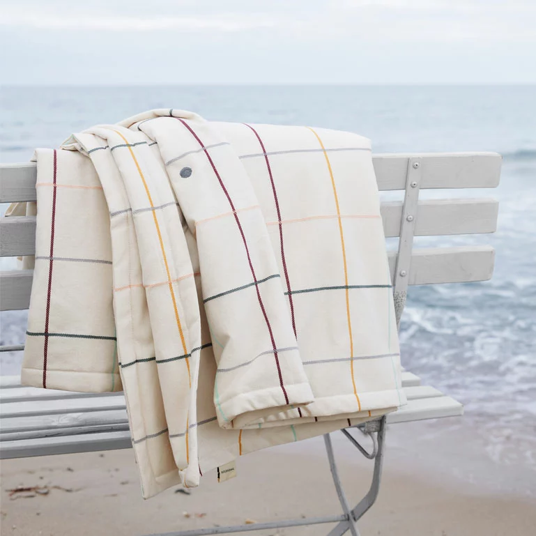 Rosendahl Copenhagen Outdoor Check Quilted Plaid 130x180 Cm Multi 4 Rosendahl Copenhagen Outdoor Check Quilted Plaid 130x180 Cm Multi – Bild 2