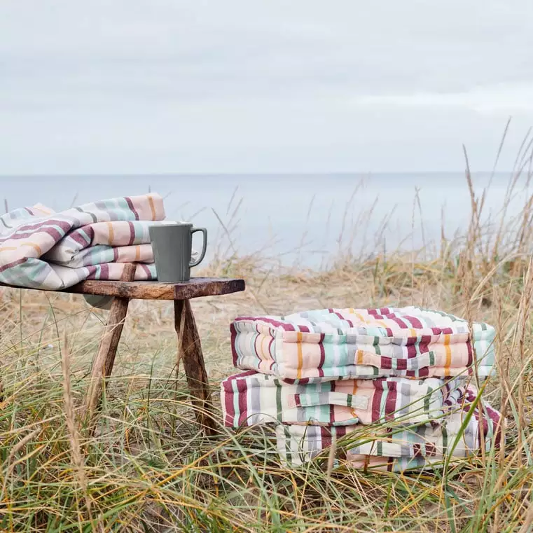 Rosendahl Copenhagen Outdoor Check Quilted Plaid 130x180 Cm Multi 6 Rosendahl Copenhagen Outdoor Check Quilted Plaid 130x180 Cm Multi – Bild 4