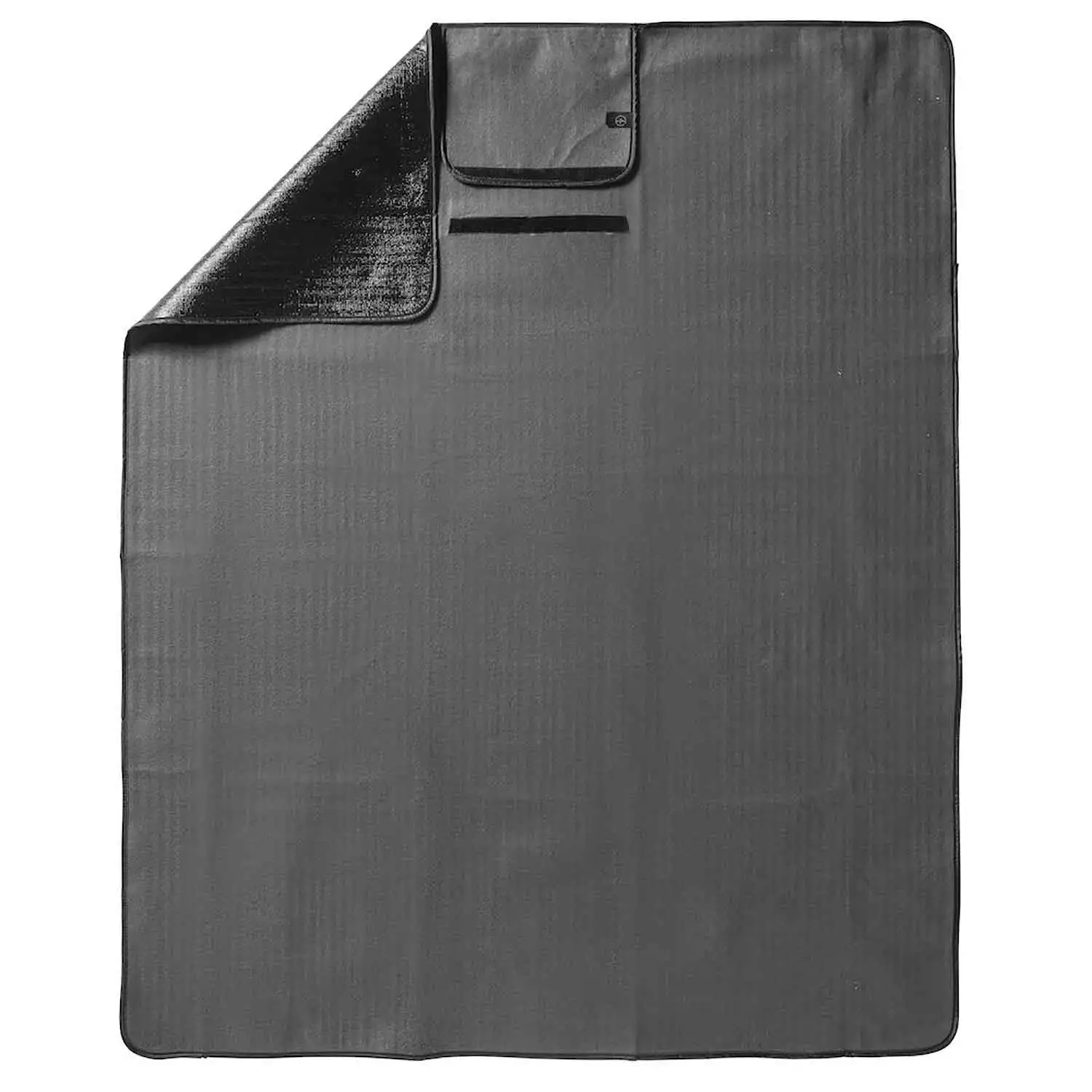 Sagaform City Picknick-Plaid 130x170 Cm, Grau 3 Sagaform City Picknick-Plaid 130x170 Cm, Grau – Bild 2