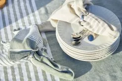 Sagaform Ella Hamam Handtuch 145x250 Cm, Grün -Sommer Stil Boutique sagaform ella hamam 145x250 cm 3